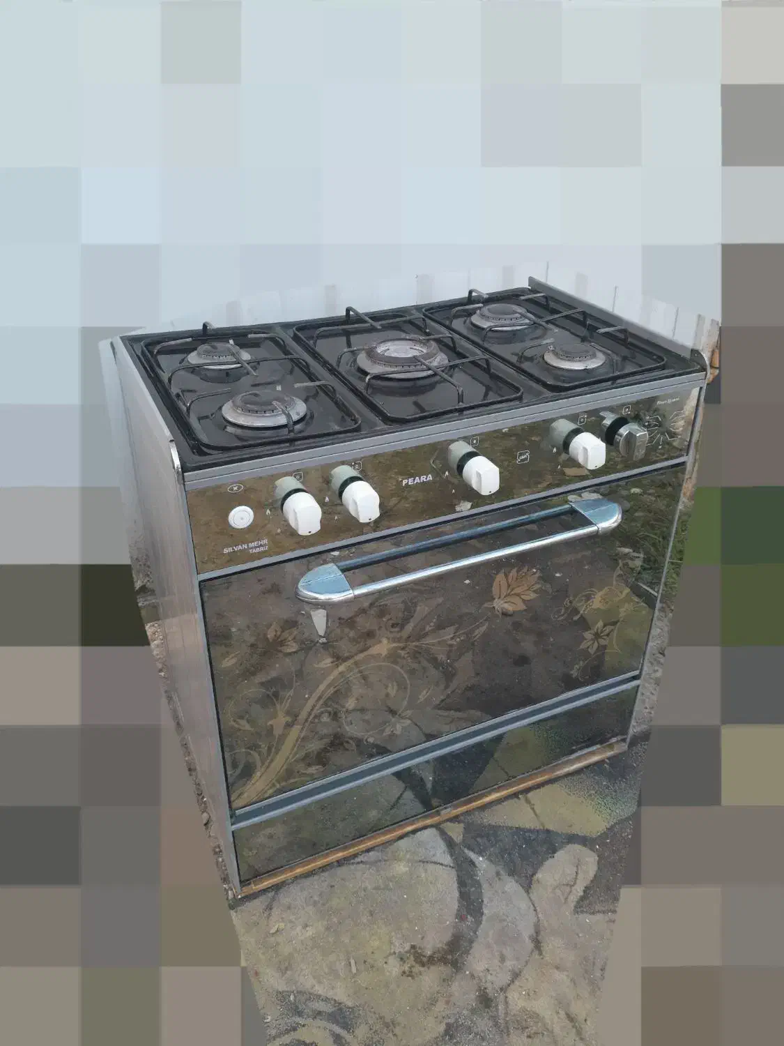 اجاق گاز پنج شعله طرح فر دوعدد درحدنو کاملا سالم|اجاق گاز و لوازم برقی پختوپز|رشت, دیانتی|دیوار