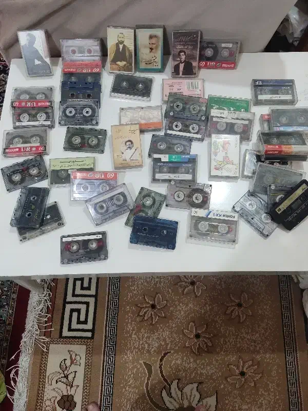 حدود پنجاه عدد کاست صوتی جهت فروش|صوتی و تصویری|فردیس, شهرک سپاه|دیوار