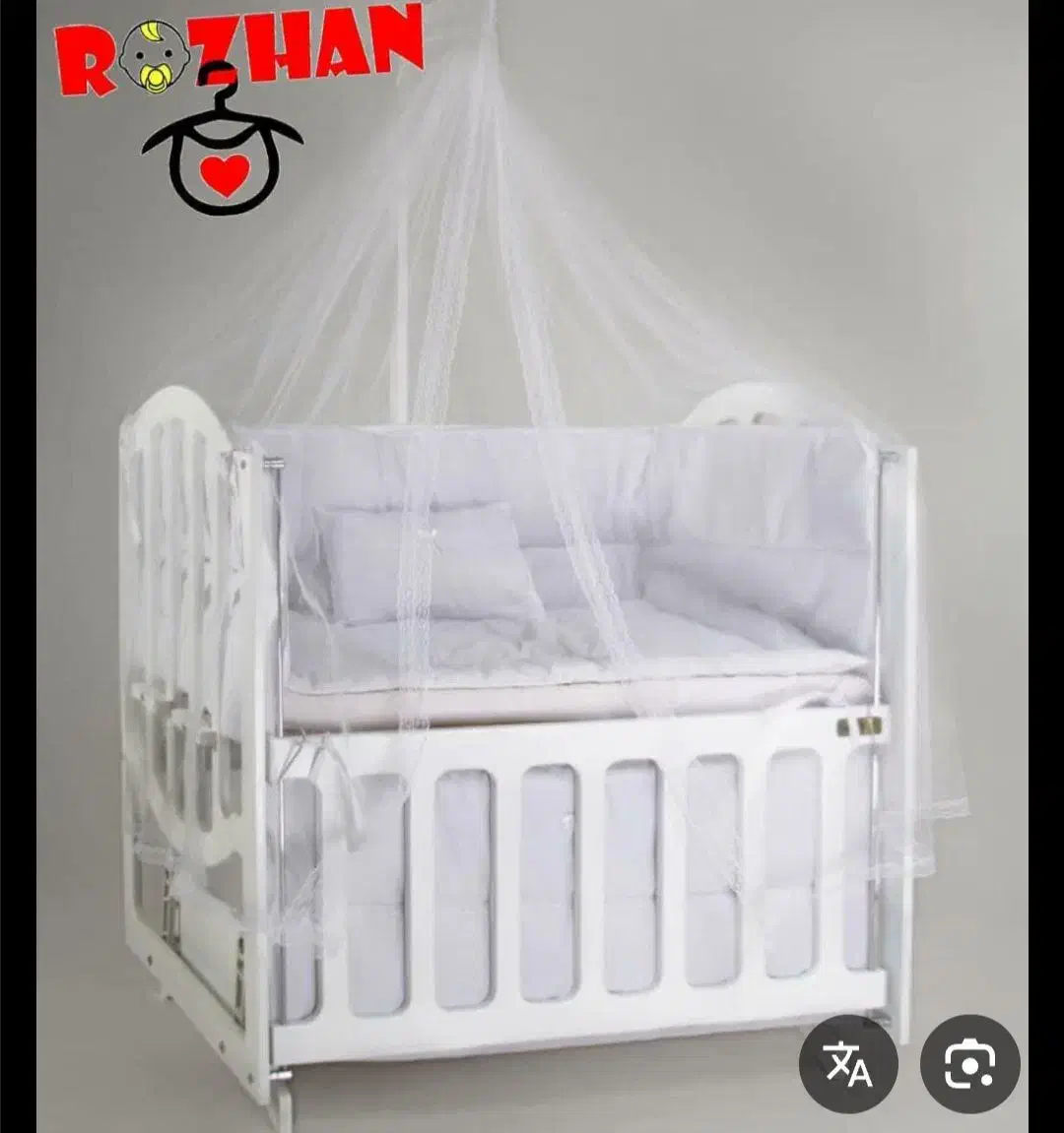 تخت گهواره کنار مادر مدل کلاسیک|اسباب و اثاث بچه|نسیمشهر, |دیوار