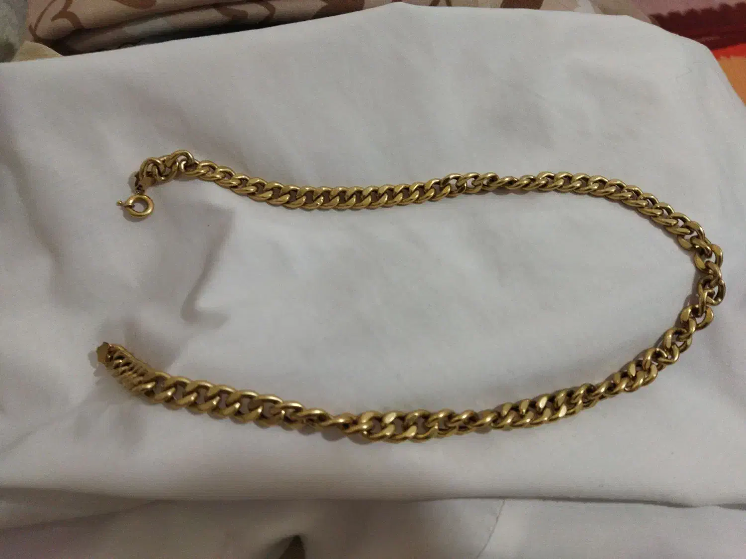 زنجیر طلا 50هزار بالا تابلو|جواهرات|بروجرد, |دیوار