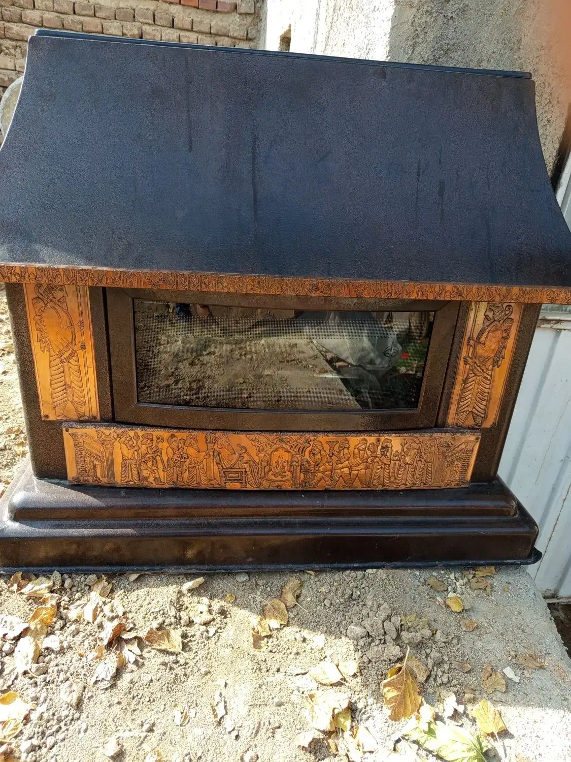 بخاری در حد نو|بخاری، هیتر، شومینه|ارومیه, |دیوار