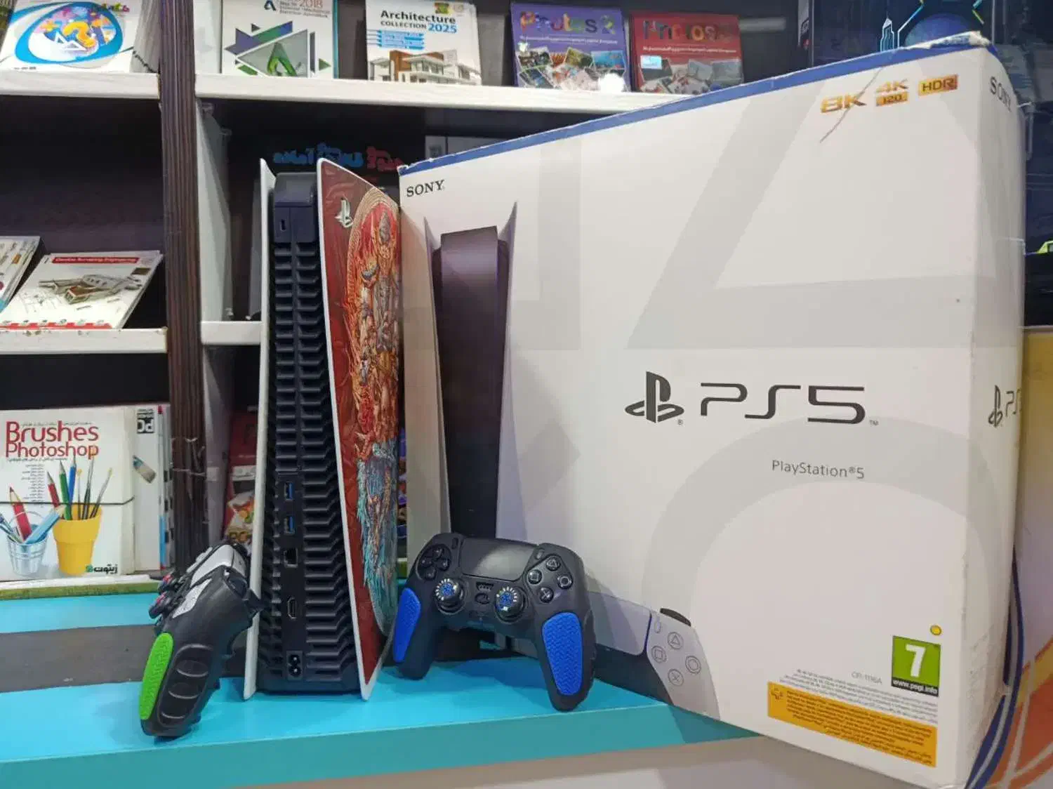 کنسول دیسک خور آنلاین درحدنو PS5 FAT 1TRA|کنسول، بازی ویدئویی و آنلاین|قم, ارم|دیوار