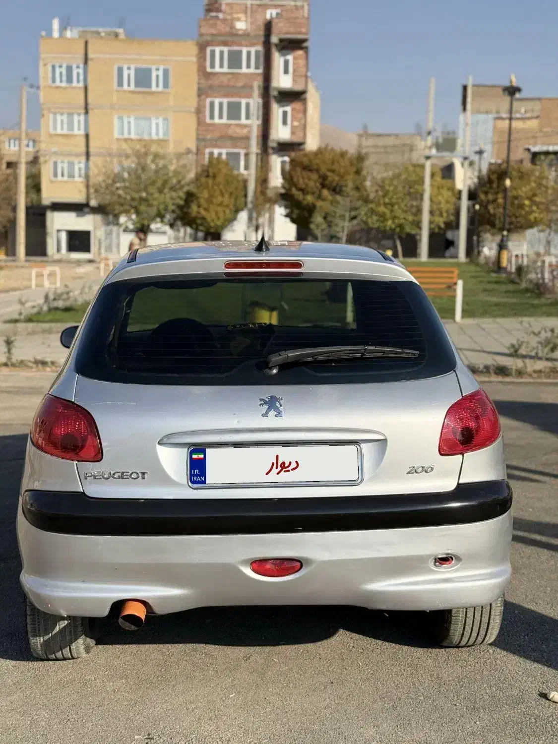 پژو ۲۰۶ مدل ۸۳|خودرو سواری و وانت|بوکان, |دیوار