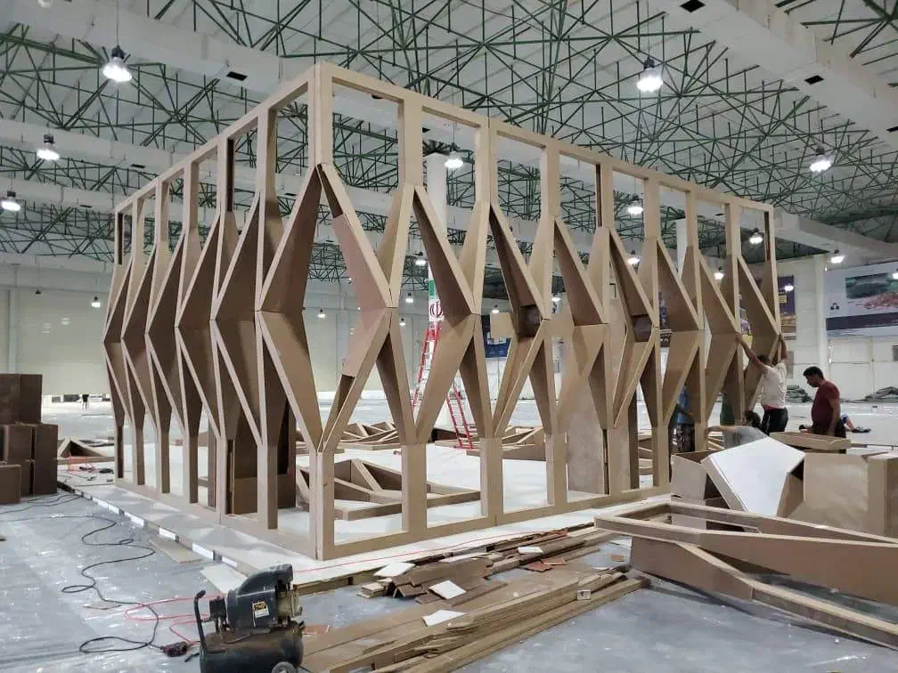 غرفه سازی نمایشگاهی،ساخت غرفه اسپیس،تتریس،نئوپان|خدمات پیشه و مهارت|تهران, گیشا|دیوار