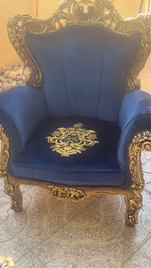 مبل سلطنتی ۹ نفره|مبلمان خانگی و میز عسلی|کرج, استاندارد|دیوار