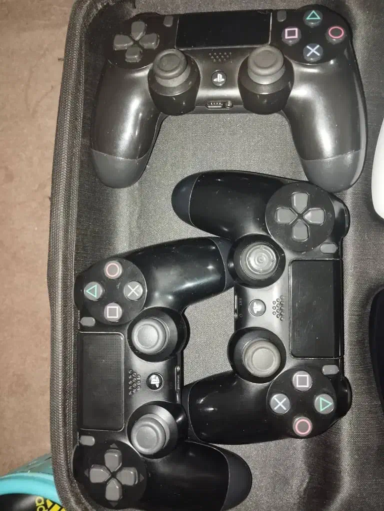 دسته و کیف ps4|کنسول، بازی ویدئویی و آنلاین|اهواز, کوی طلاب|دیوار