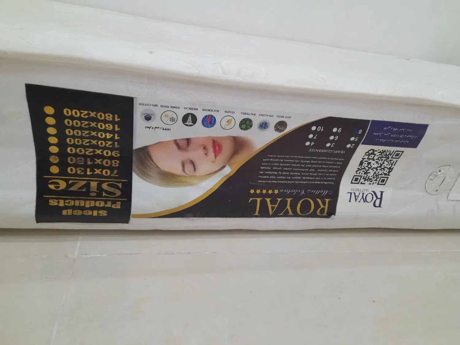 تشک تک نفره ۸۰ در ۲۰۰|تشک تختخواب|نسیم‌شهر, |دیوار