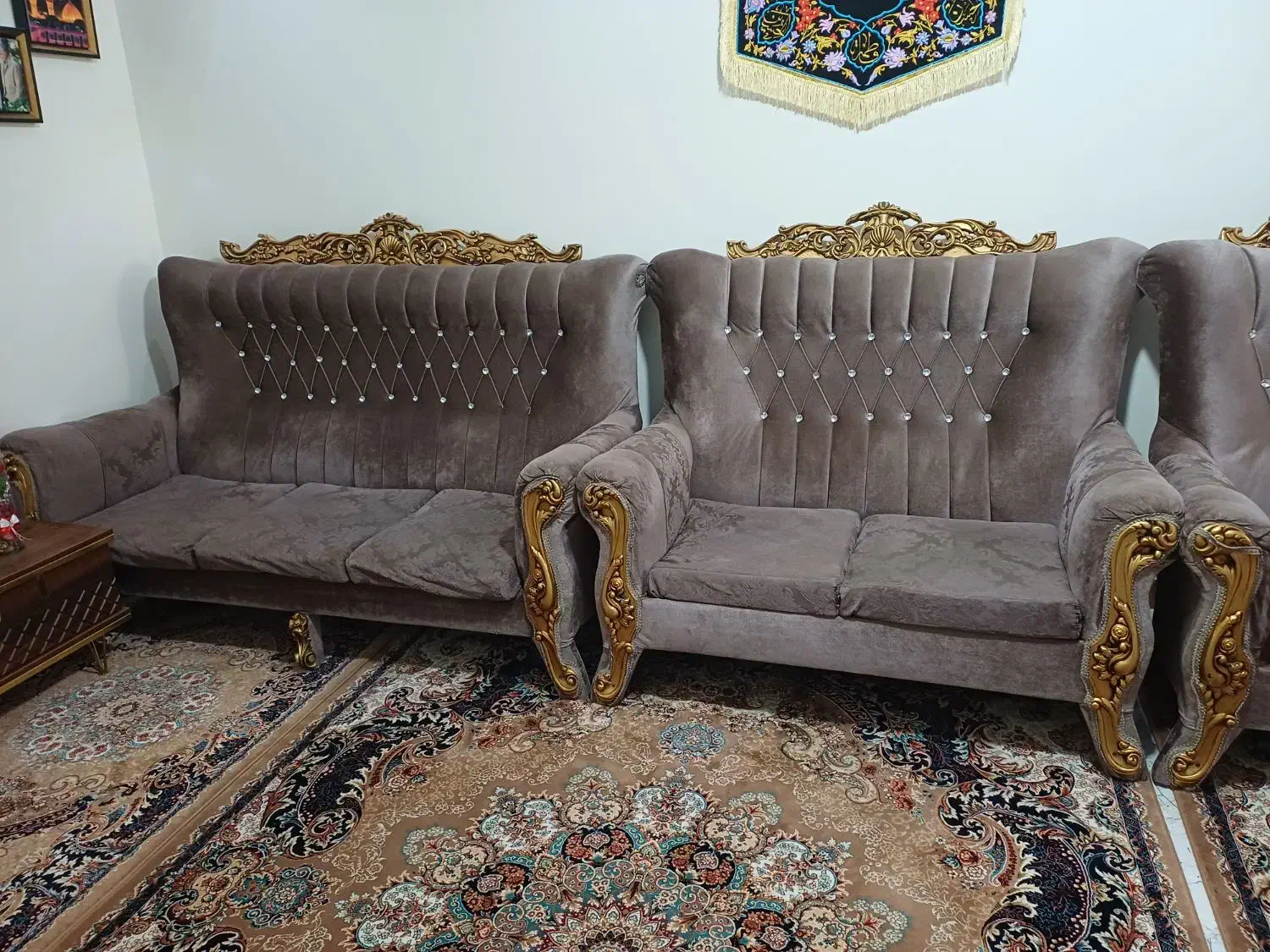 مبل۷نفره|مبلمان خانگی و میز عسلی|تهران, مهرآباد جنوبی|دیوار