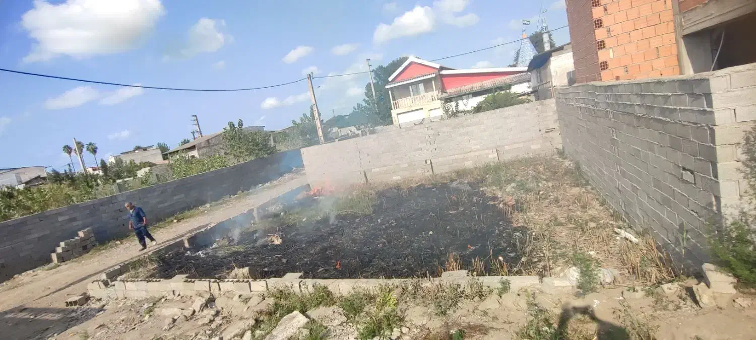 فروش۱۲۱ متر زمین دو نبش مسکونی در کاردگرمحله|فروش زمین و ملک کلنگی|آستانه سرا, |دیوار