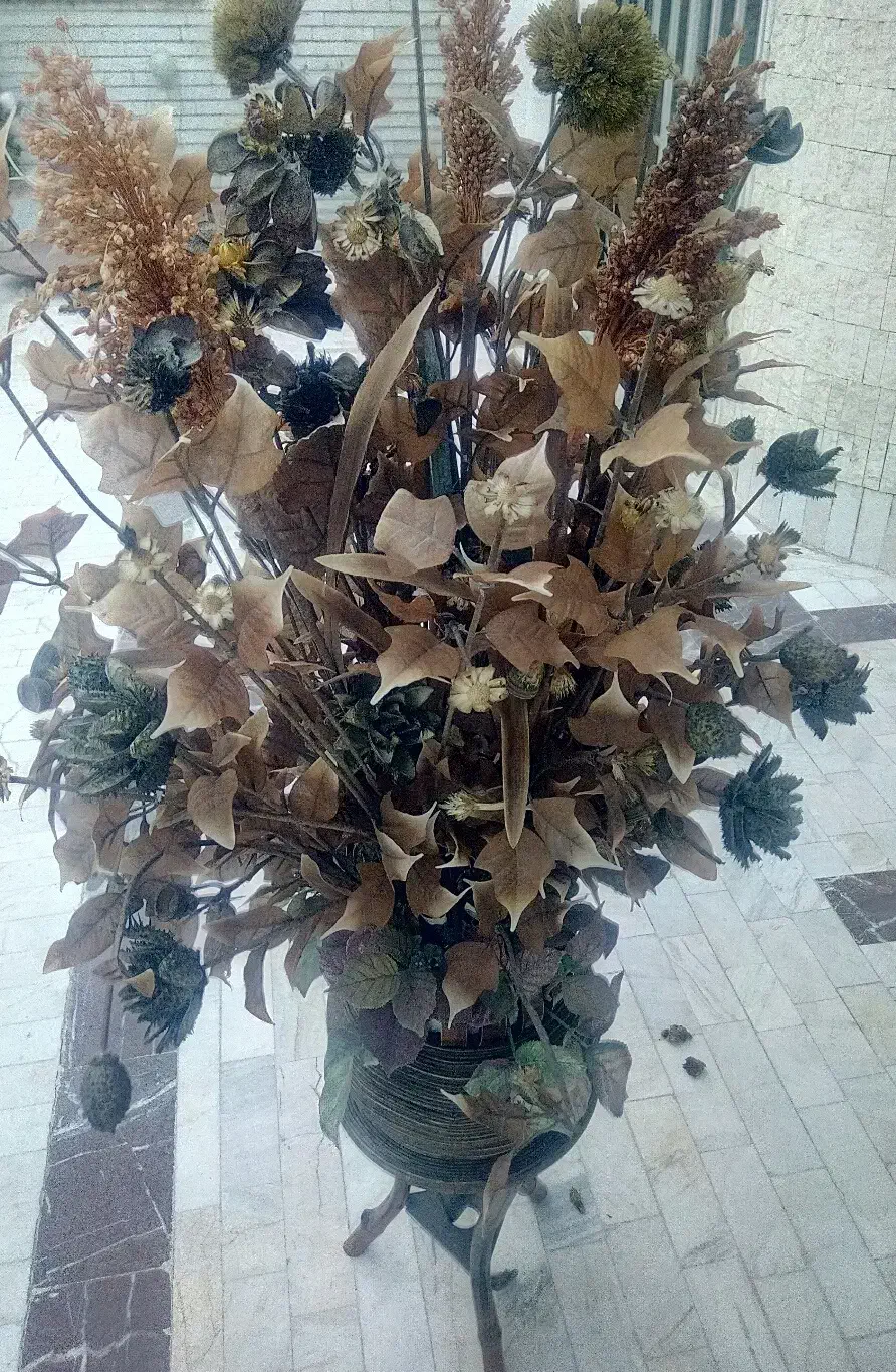 گل و گلدان|گل مصنوعی|شیراز, زرهی|دیوار