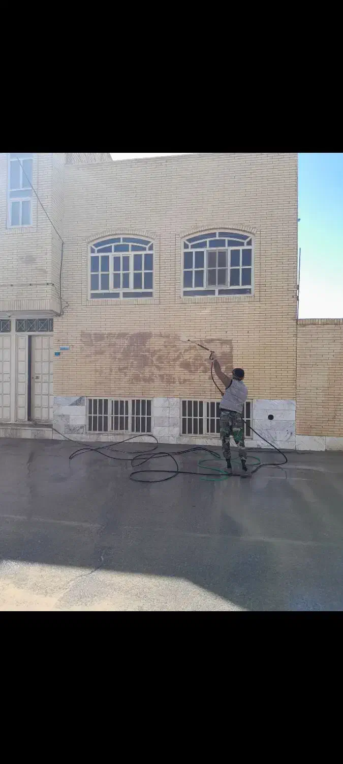 شستشوی انواع نما باقیمت مناسب|خدمات نظافت|یزد, |دیوار