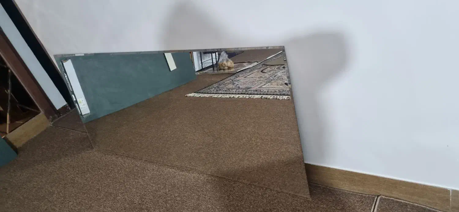 دوتا آینه سالنی نو نو لبه برجسته|آینه|شوشتر, |دیوار