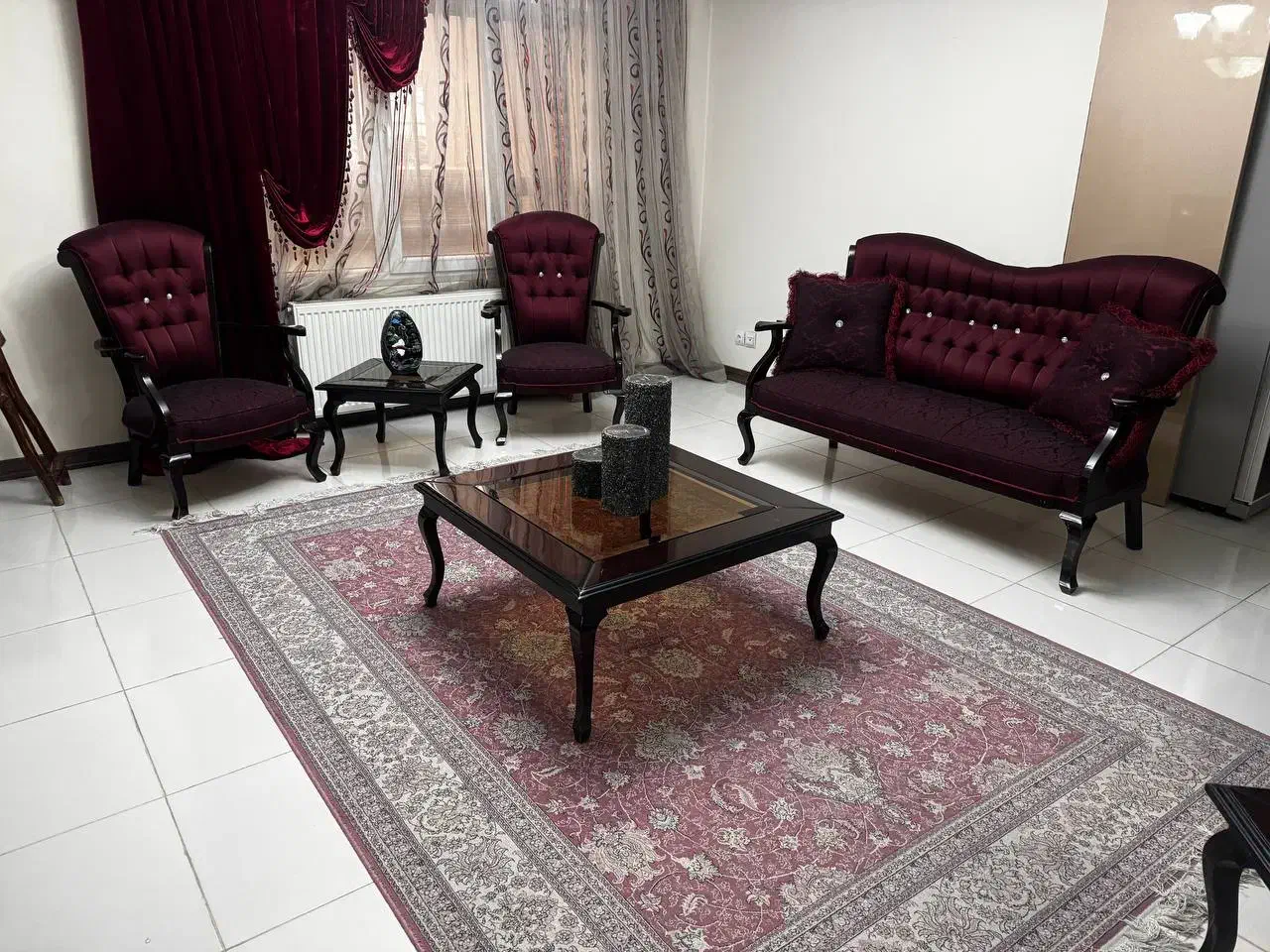 ست مبلمان استیل و نهارخوری|مبلمان خانگی و میز عسلی|کرج, شهرک جهازیها|دیوار