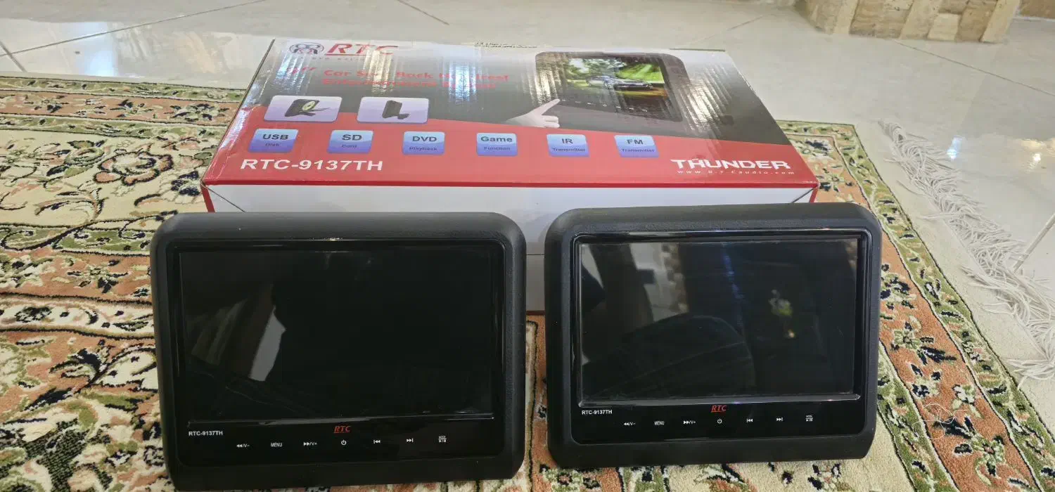 مانیتور پشت سری ماشین|قطعات یدکی و لوازم جانبی|قم, چهار مردان|دیوار