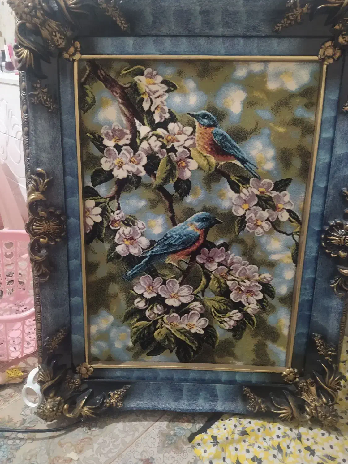 تابلو فرش|تابلو فرش|گلستان (تهران), |دیوار