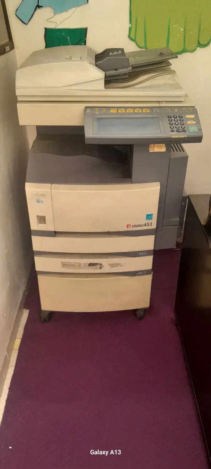 دستگاه کپی توشیبا ۴۵۳|پرینتر، اسکنر، کپی، فکس|مشهد, خواجه ربیع|دیوار