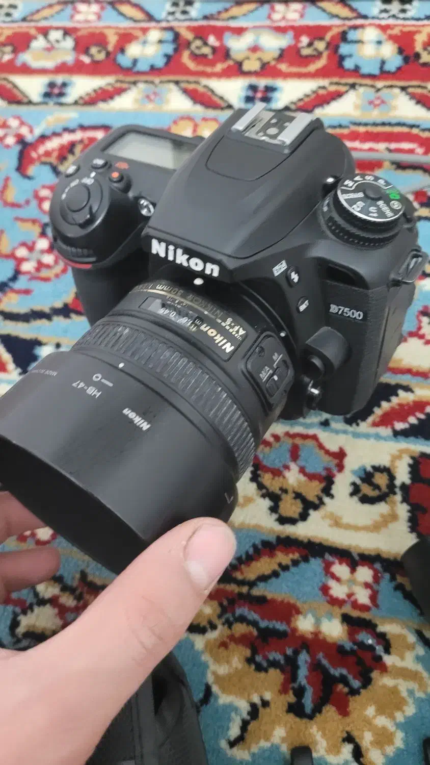 دوربین D7500 . لنز . فلاش تریگر|دوربین عکاسی و فیلمبرداری|ری, دیلمان|دیوار