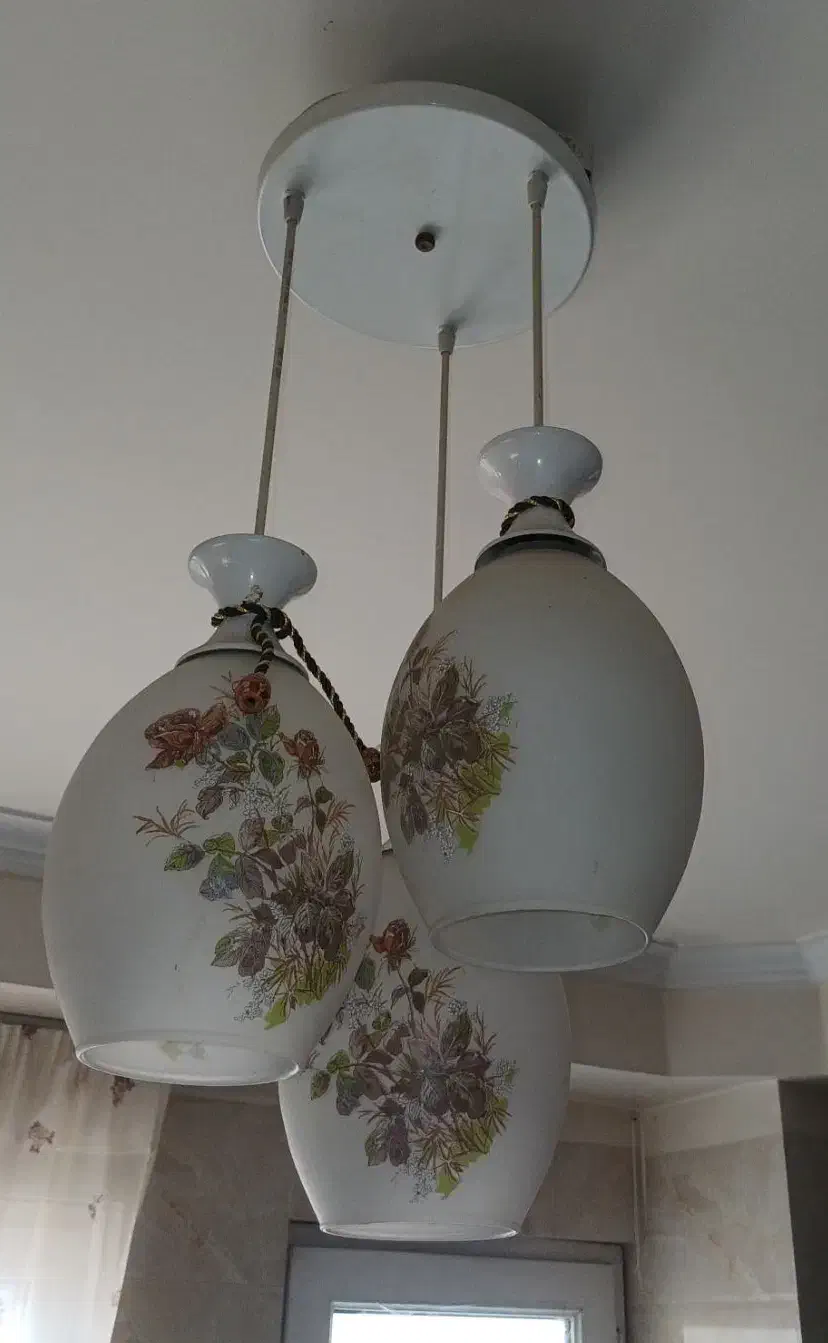 لوستر۳شاخه|لوستر و چراغ آویز|تبریز, |دیوار