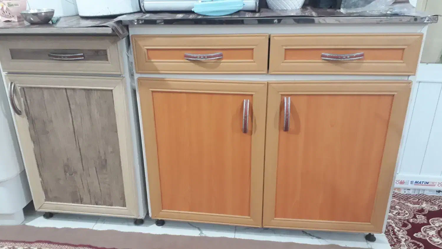 دوعدد کابینت سالم|بوفه، ویترین، کنسول|تبریز, |دیوار