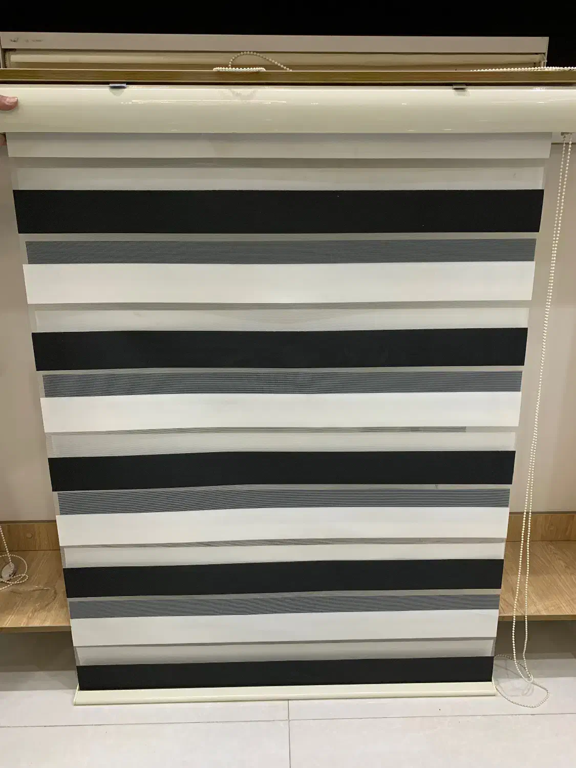 پرده زبرا راه راه|پرده، رانر، رومیزی|گنبد کاووس, |دیوار