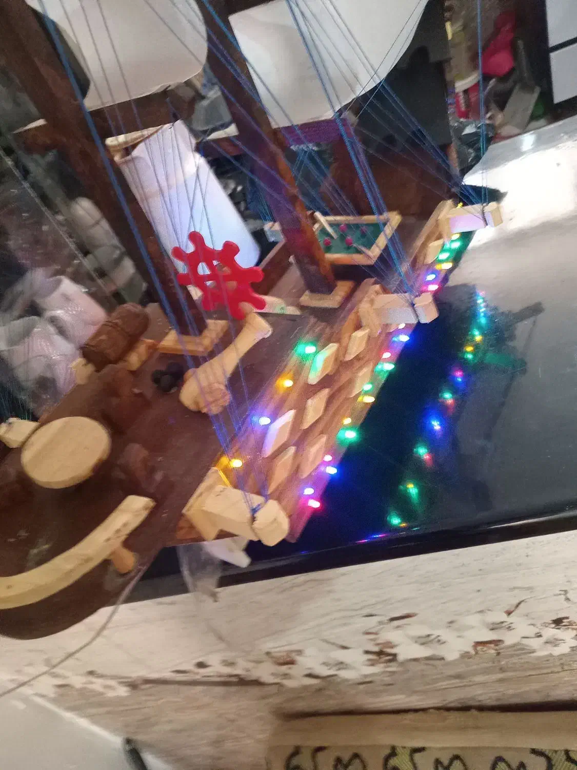 کشتی تزعینی|مجسمه، تندیس، ماکت|مشهد, شهید شهریاری|دیوار