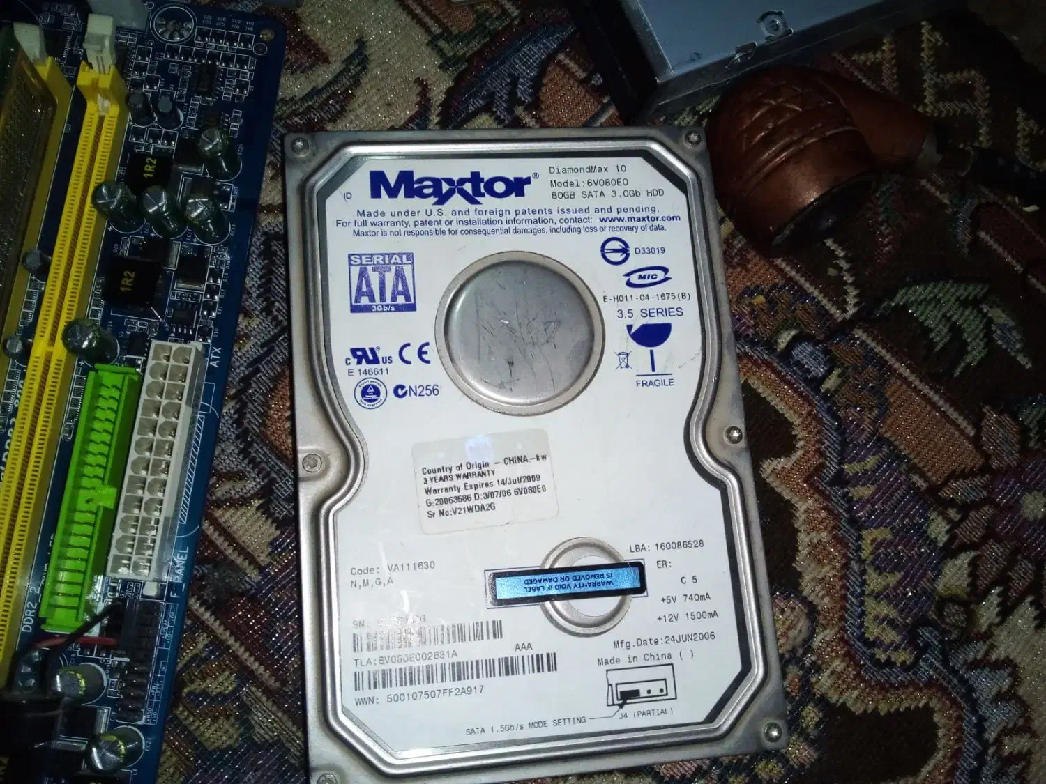 چندقطعه وسیله کامپیوترسالم|قطعات و لوازم جانبی رایانه|زید آباد, |دیوار