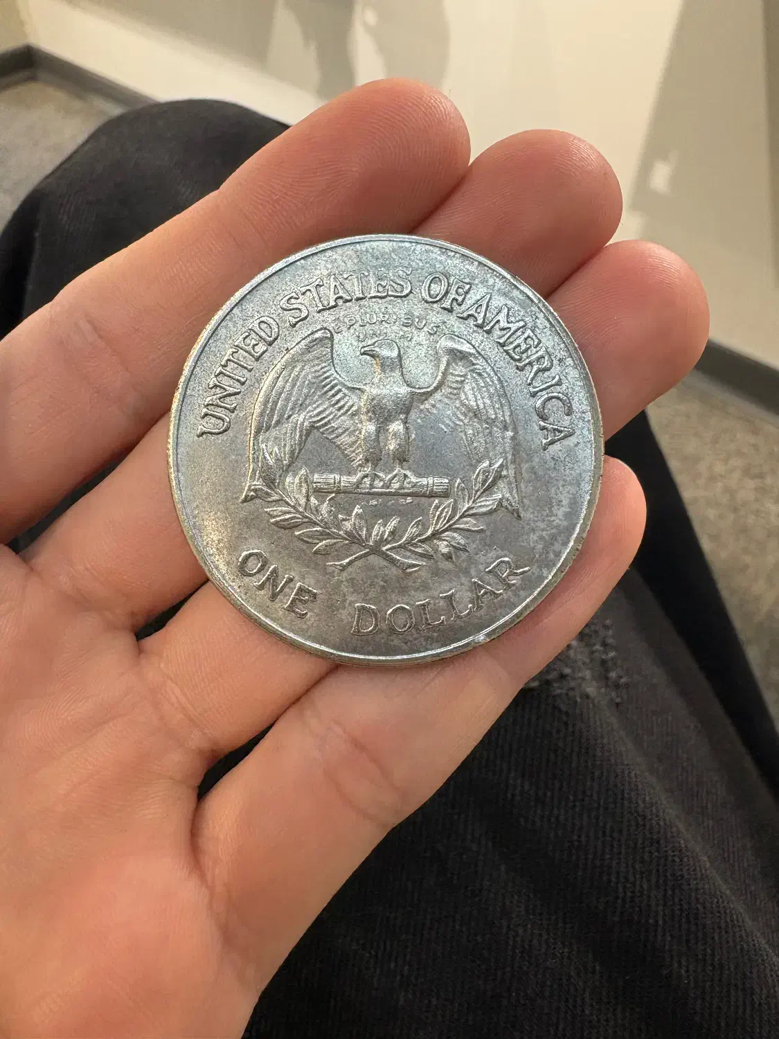 سکه یک دلاری ۱۸۶۵ میلادی|کلکسیون سکه، تمبر، اسکناس|کرج, عظیمیه|دیوار