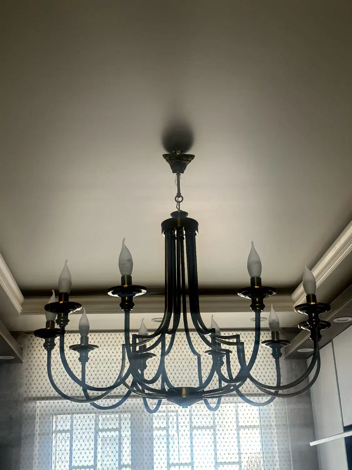 لوستر آویز ۱۰ شاخه|لوستر و چراغ آویز|اندیشه, اندیشه فاز ۳|دیوار