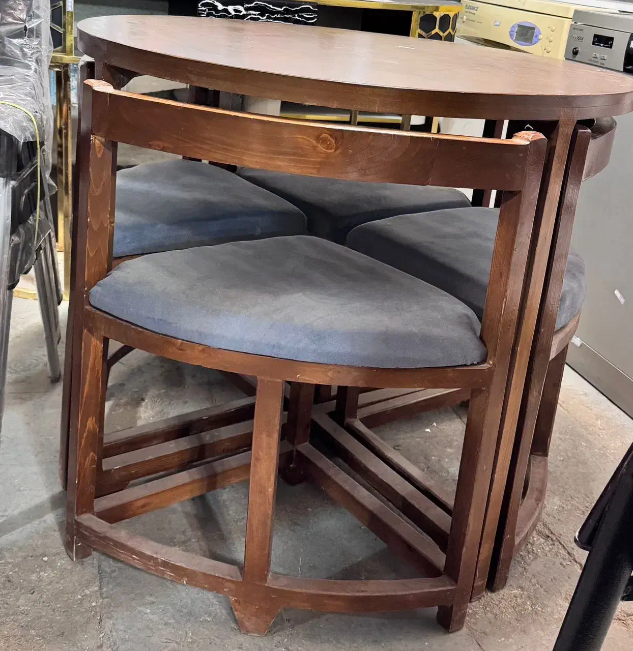 غذاخوری کم جا چوبی|میز و صندلی غذاخوری|سقز, |دیوار