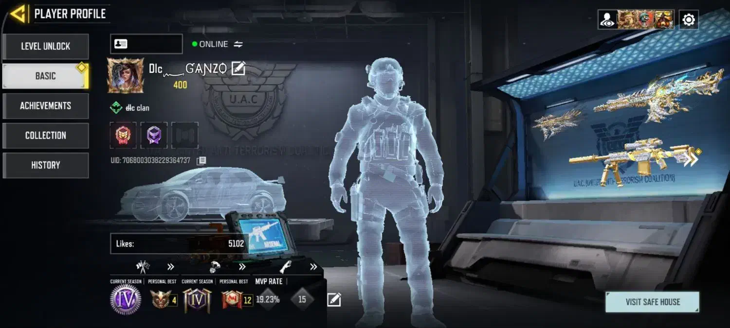 اکانت مهندسی کالاف|کنسول، بازی ویدئویی و آنلاین|تبریز, |دیوار