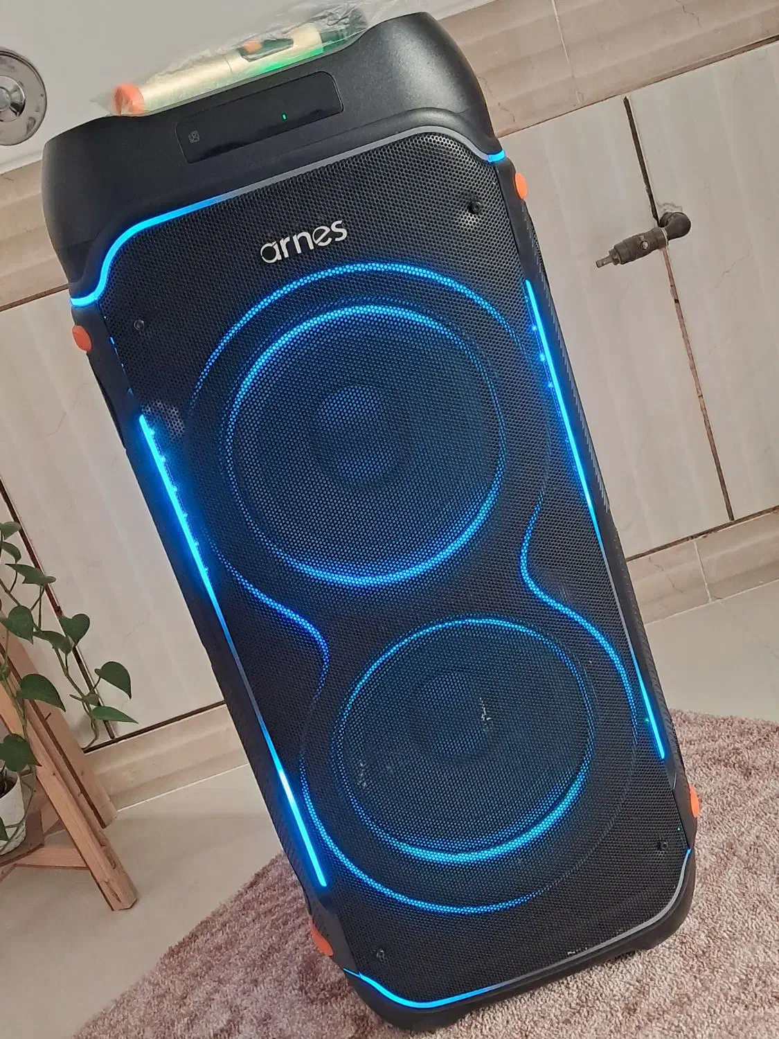 اسپیکر برقی شارژی.اورجینال arnes.a730|سیستم صوتی خانگی|مرودشت, ثبت احوال|دیوار