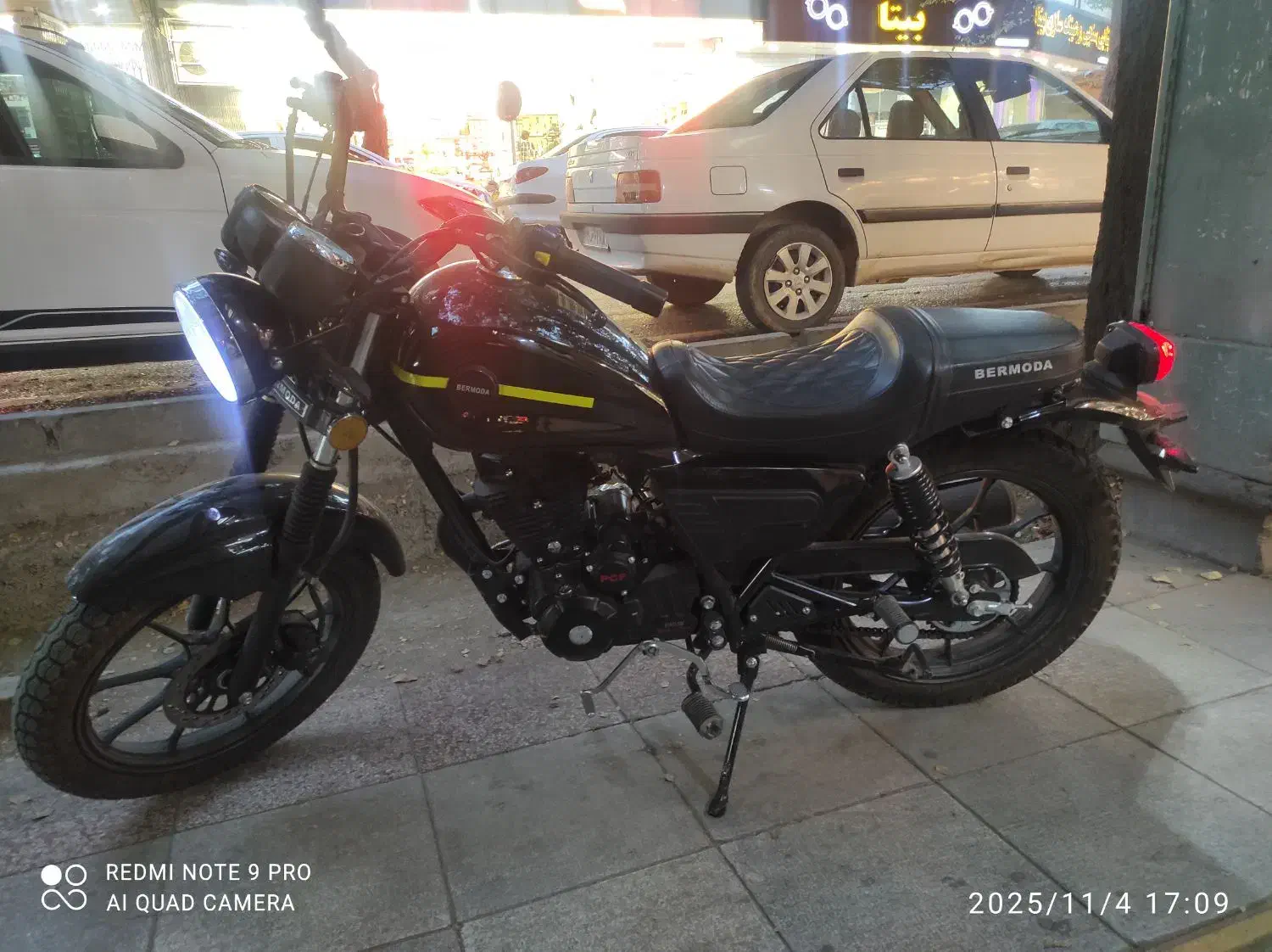 موتورسیکلت برموداآشیل۲۰۰cc|موتورسیکلت|اصفهان, برازنده|دیوار