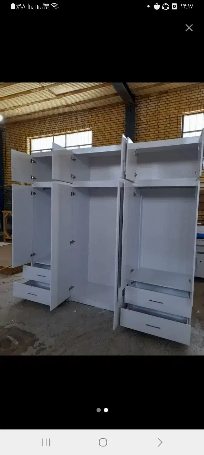 کمددیواری.کمد دیواری باکسی عرض ۲۶۰|جاکفشی، کمد، دراور|فردیس, قریشی|دیوار