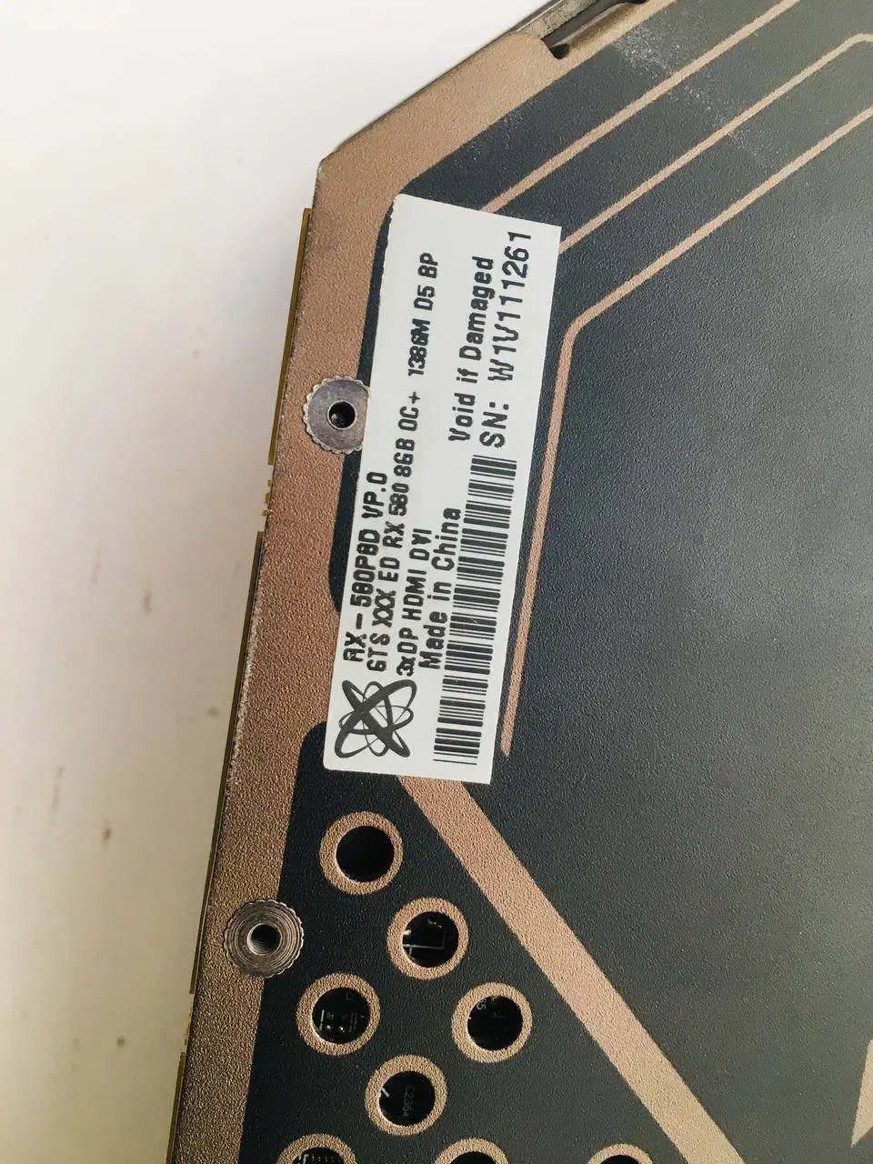 کارت گرافیک XFX RX 580 oc+ تقویتی|قطعات و لوازم جانبی رایانه|زابل, |دیوار