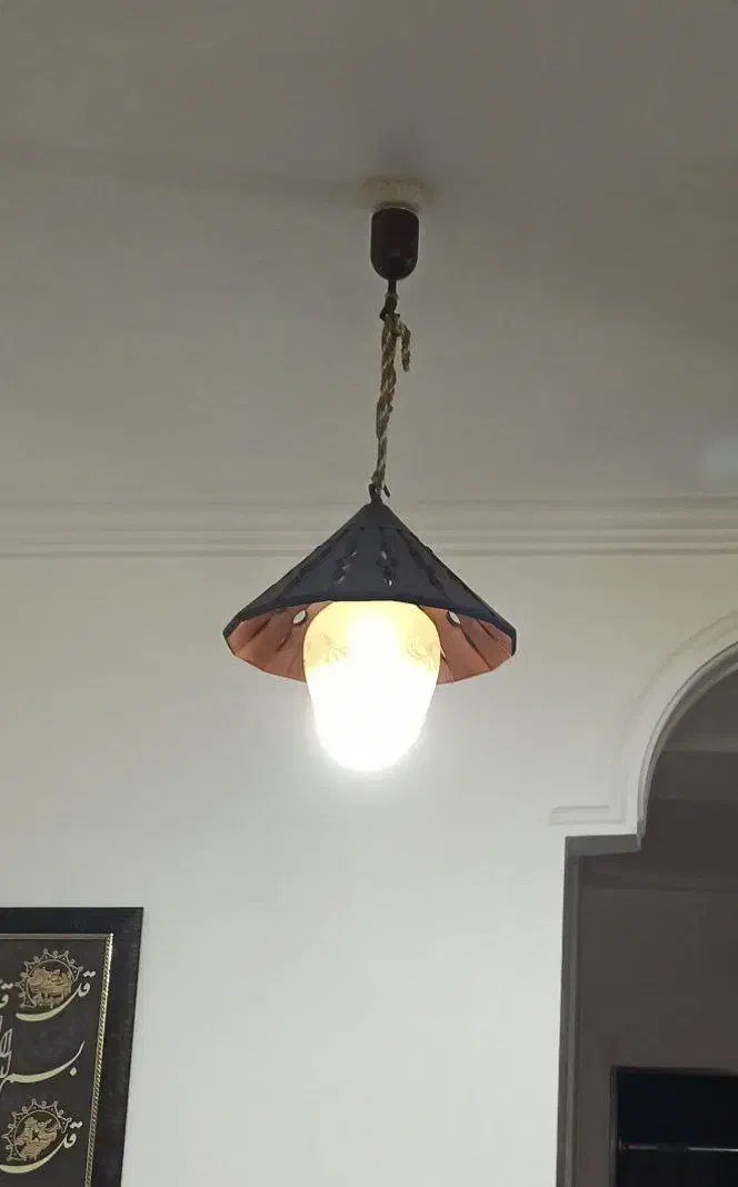 لوستر چوبی|لوستر و چراغ آویز|ماسال, |دیوار