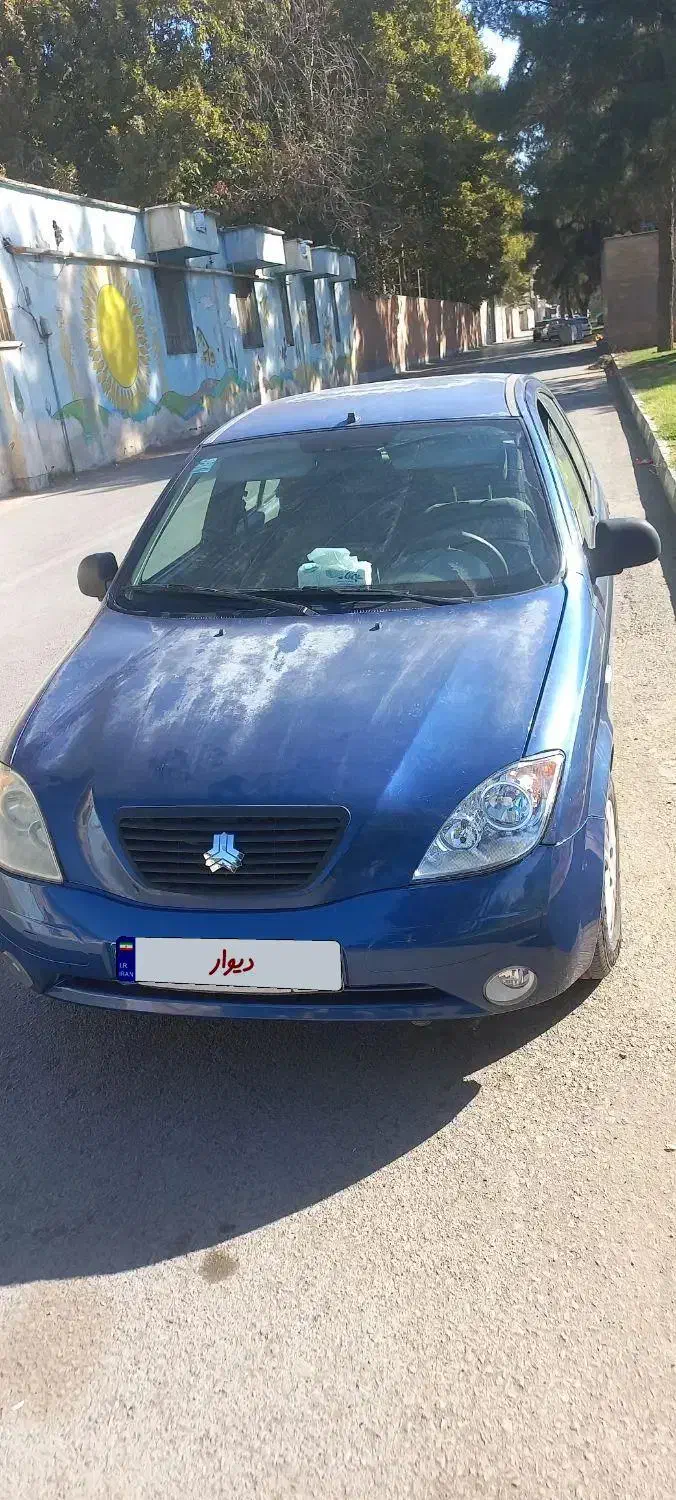 تیبا ۹۳ آبی|خودرو سواری و وانت|کرمانشاه, |دیوار