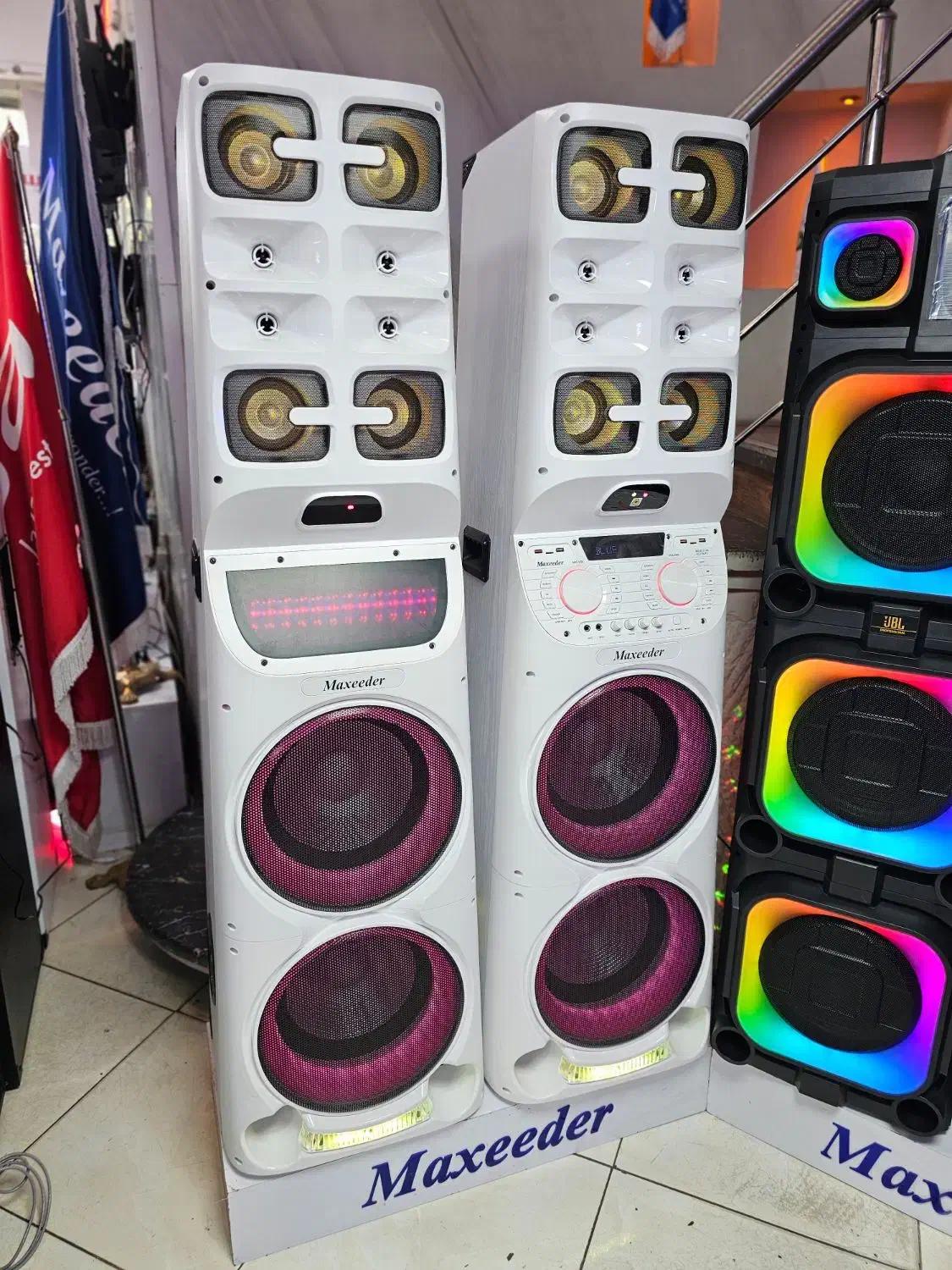 اسپیکر باند سیستم صوتی مکسیدر ۲۷۶ شرایط ۱۲ ماهه|سیستم صوتی خانگی|تبریز, |دیوار