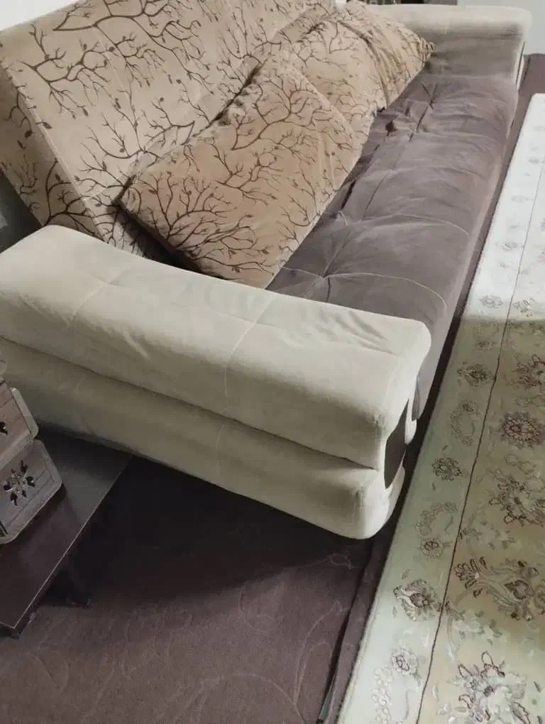 مبل با جلو مبلی|مبلمان خانگی و میز عسلی|کرج, برغان|دیوار