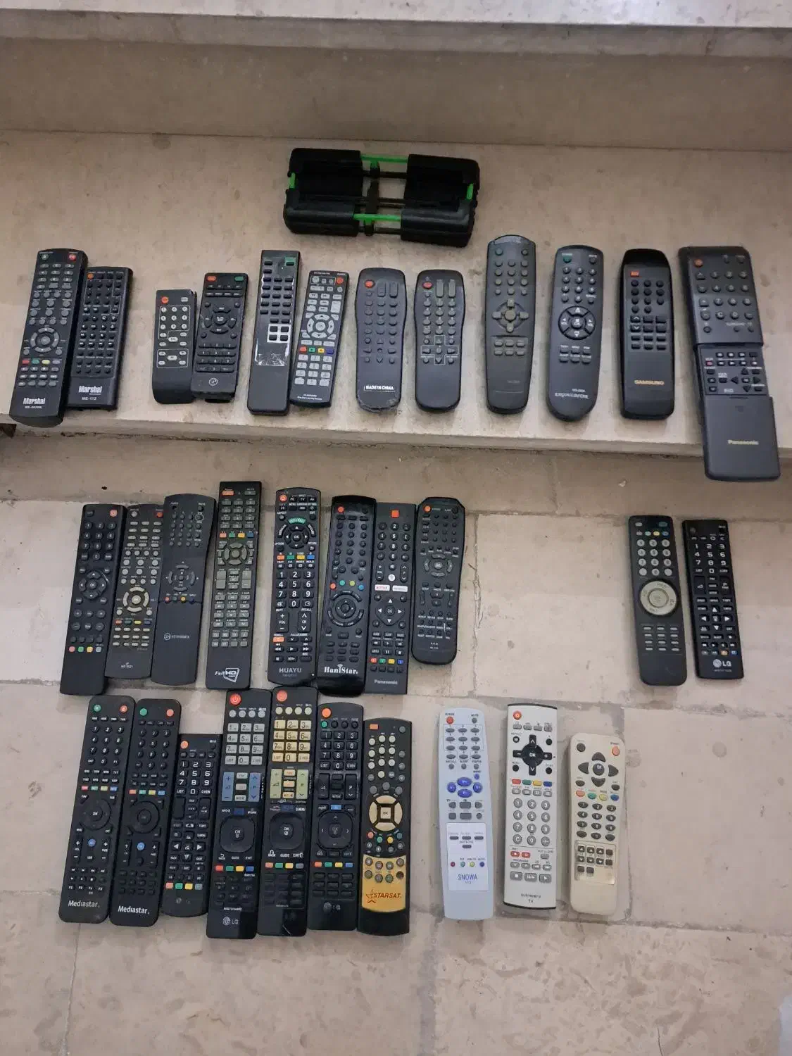 ۳۰عدد کنترل تلویزیون گیرنده اندروید  کلی دونه ۲۰ت|تلویزیون و پروژکتور|پردیس, فاز ۸|دیوار