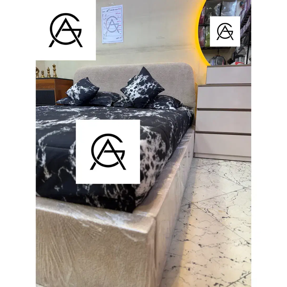 قیمت سرویس دونفره آکارتمام mdf آماده ارسال رایگان|تخت و سرویس خواب|تهران, نعمتآباد|دیوار