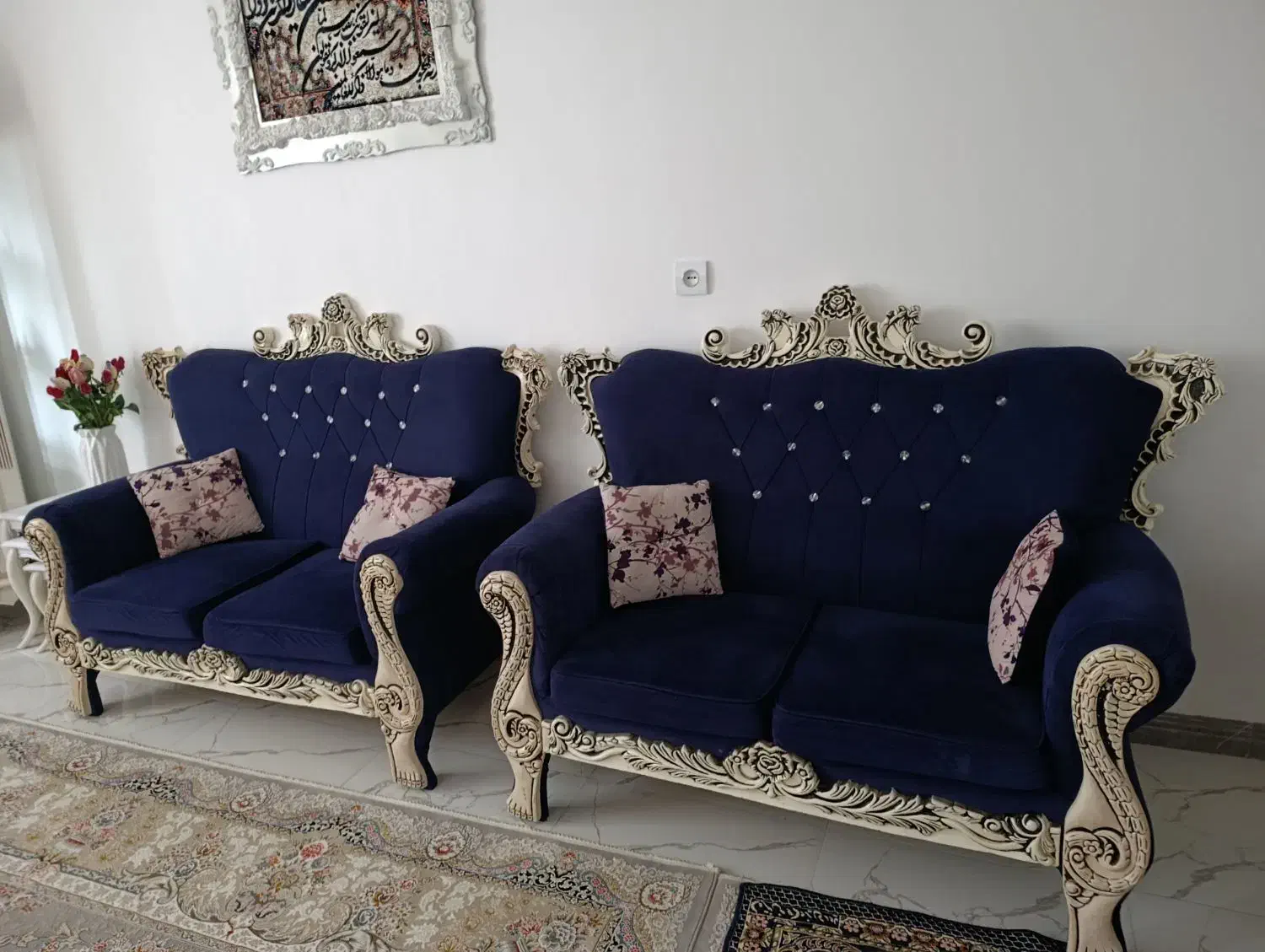 مبل سلطنتی|مبلمان خانگی و میز عسلی|املش, |دیوار