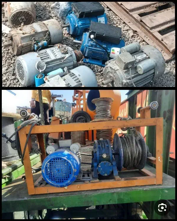 خریدارفروشنده الکتروموتور وکالسکه بالابر ساختمانی|ماشین‌آلات صنعتی|مشهد, شهید فرامرز عباسی|دیوار