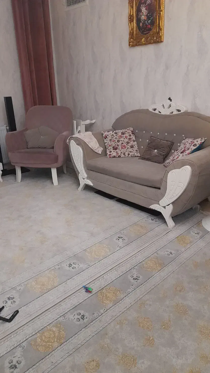 مبلمان ۷نفره|مبلمان خانگی و میز عسلی|پرند, فاز ۶|دیوار