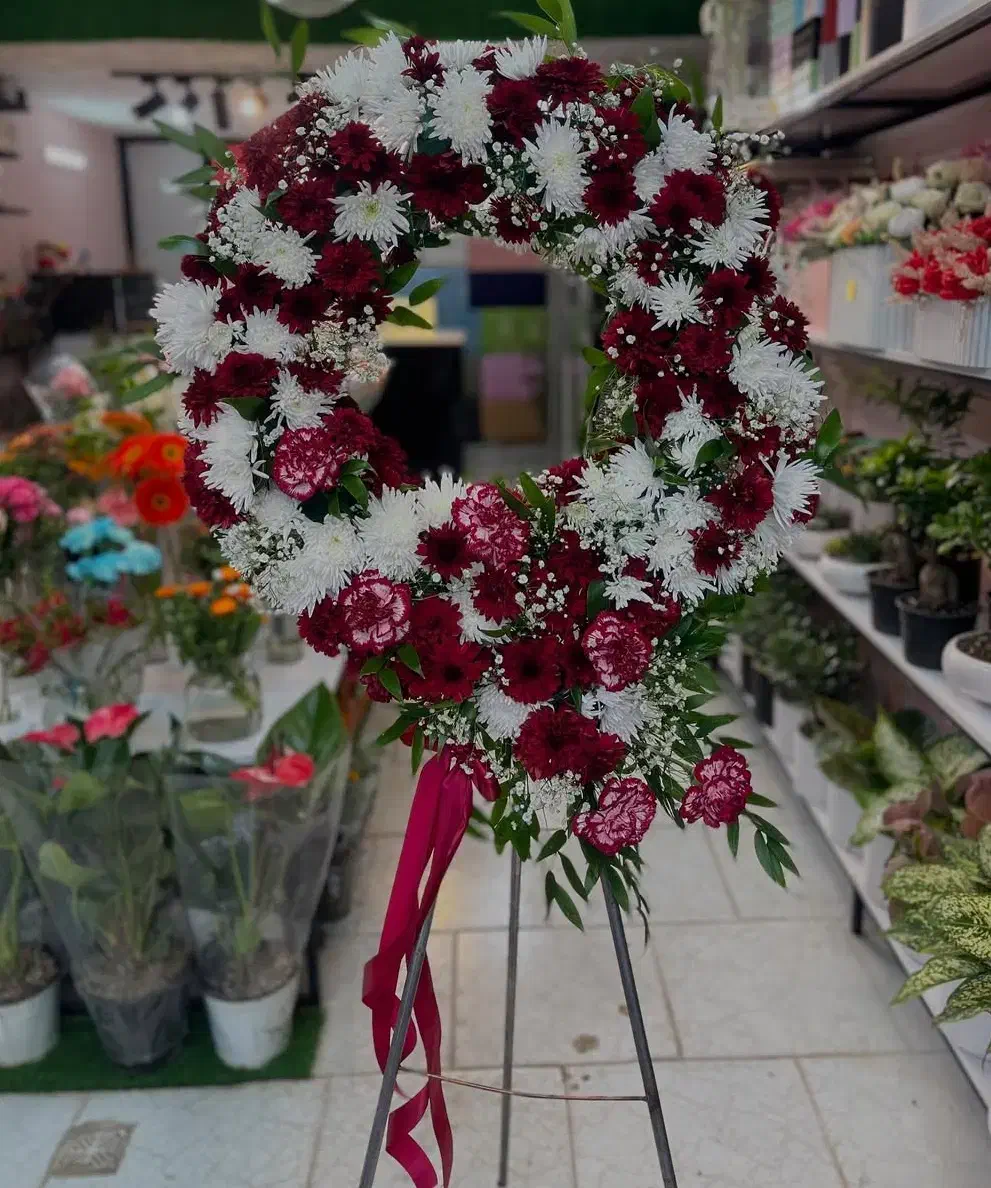 تاج گل مراسم ترحیم  و افتتاحیه قیمت منصفانه|گل و گیاه طبیعی|لاهیجان, امیرشهید|دیوار