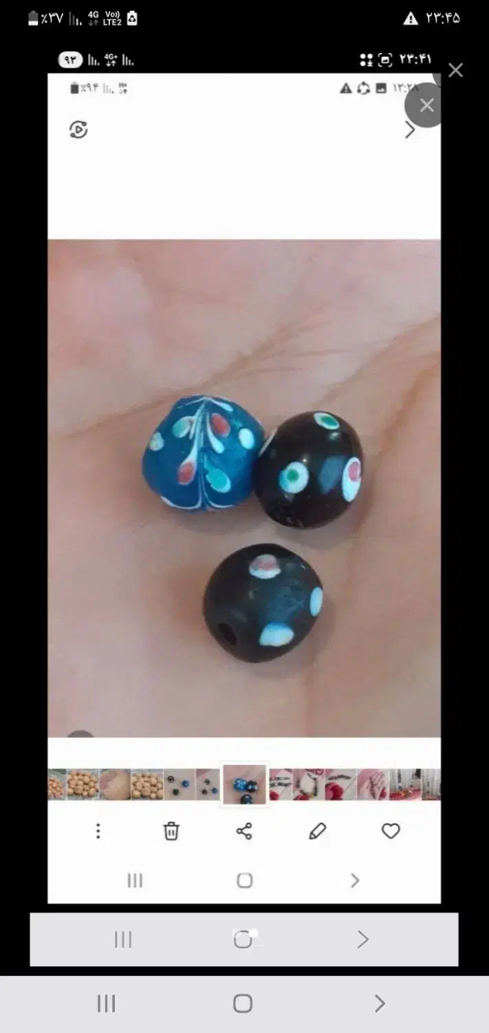 نکین خطی وانگشتر چشم نظر ومینا|جواهرات|اردبیل, |دیوار