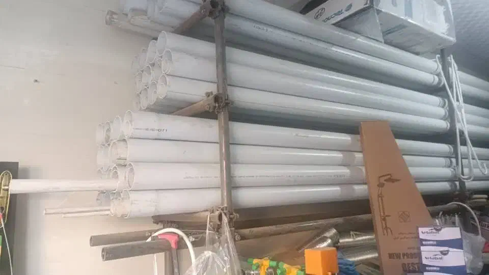 لوله های فاظلابی و نیوپایپ با ۳۰٪ تخفیف|مصالح و تجهیزات ساختمان|شیراز, گویم|دیوار