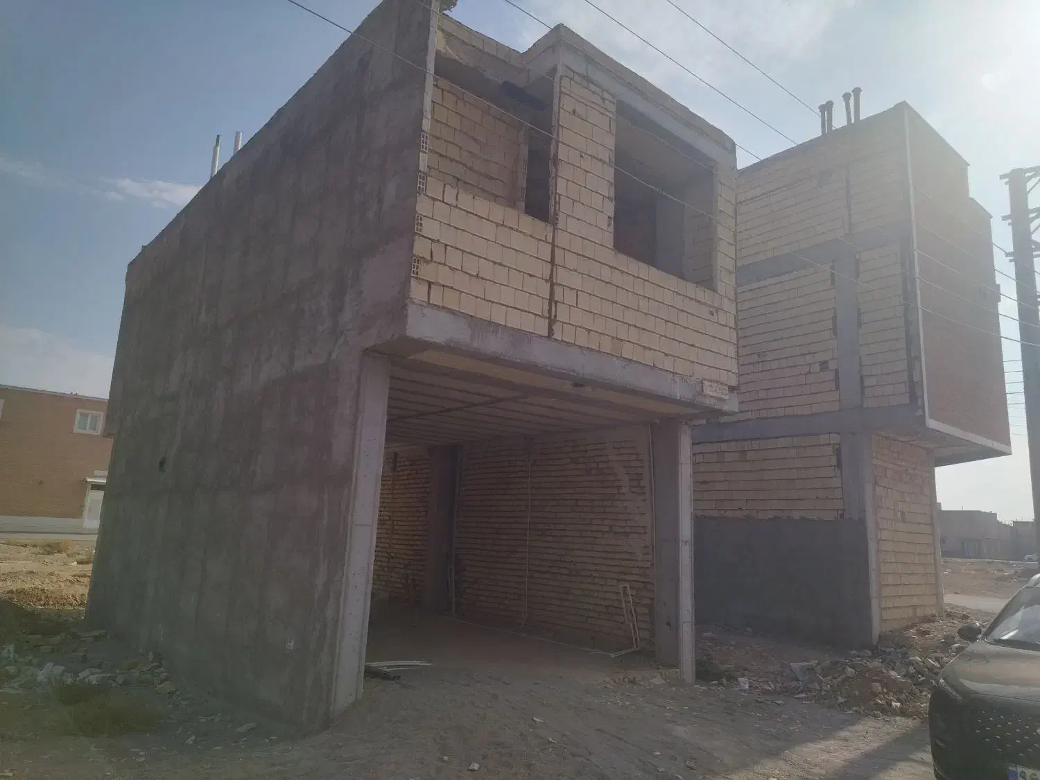 فروش ساختمان 2طبقه با مغازه 50متری|فروش خانه و ویلا|آران و بیدگل, |دیوار