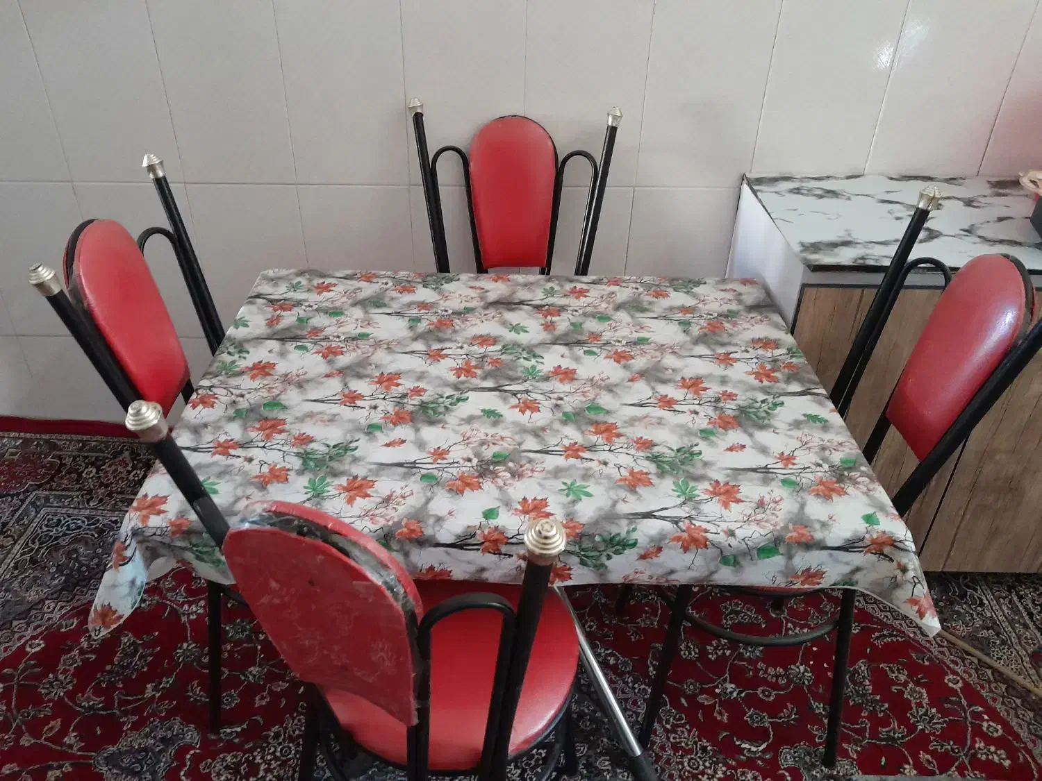 میزغذاخوری 4نفره|میز و صندلی غذاخوری|اسدآباد, |دیوار