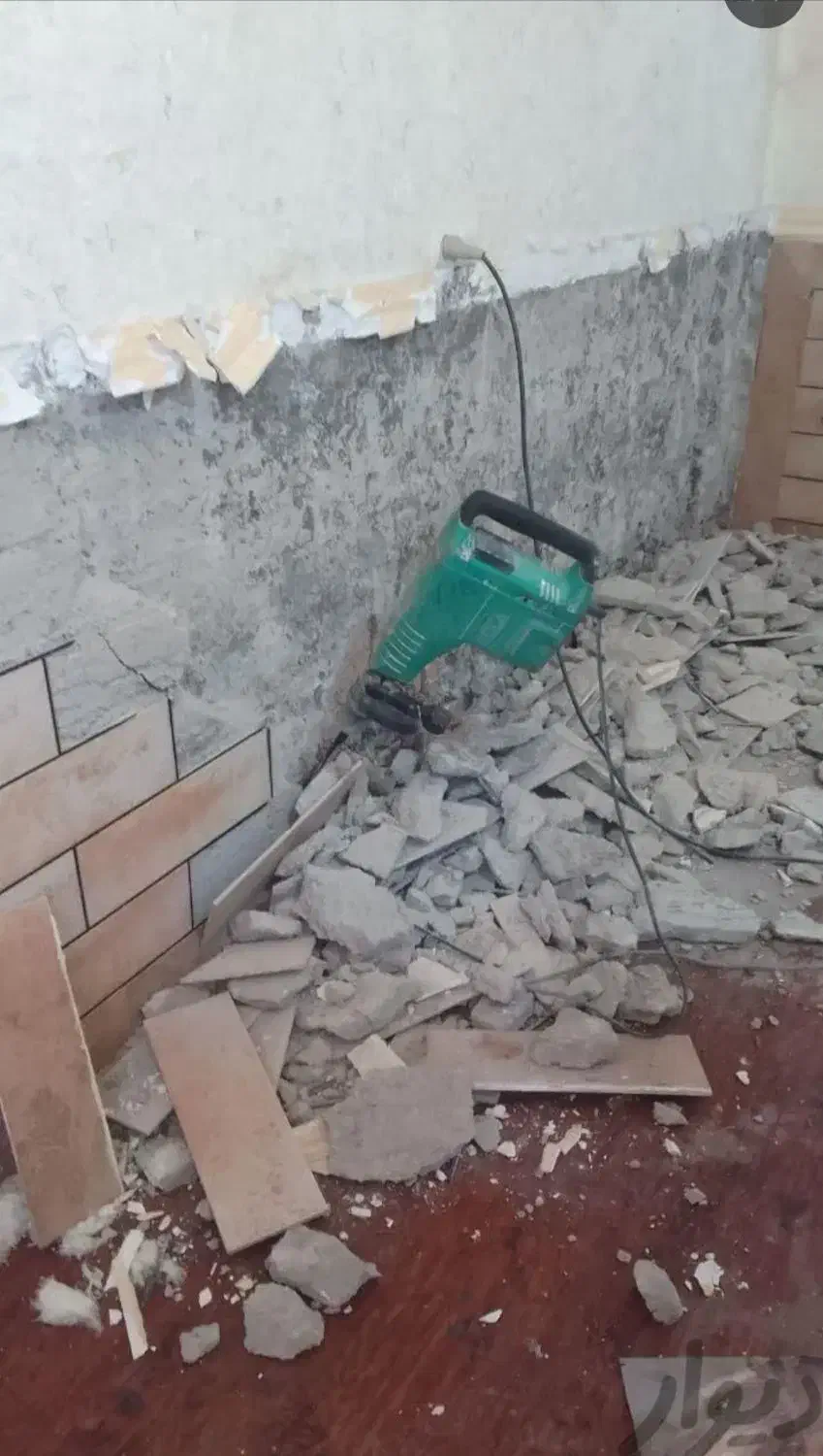 بتن کنی وتخریب دژبر و سوراخکاری منصفانه|خدمات پیشه و مهارت|تبریز, |دیوار