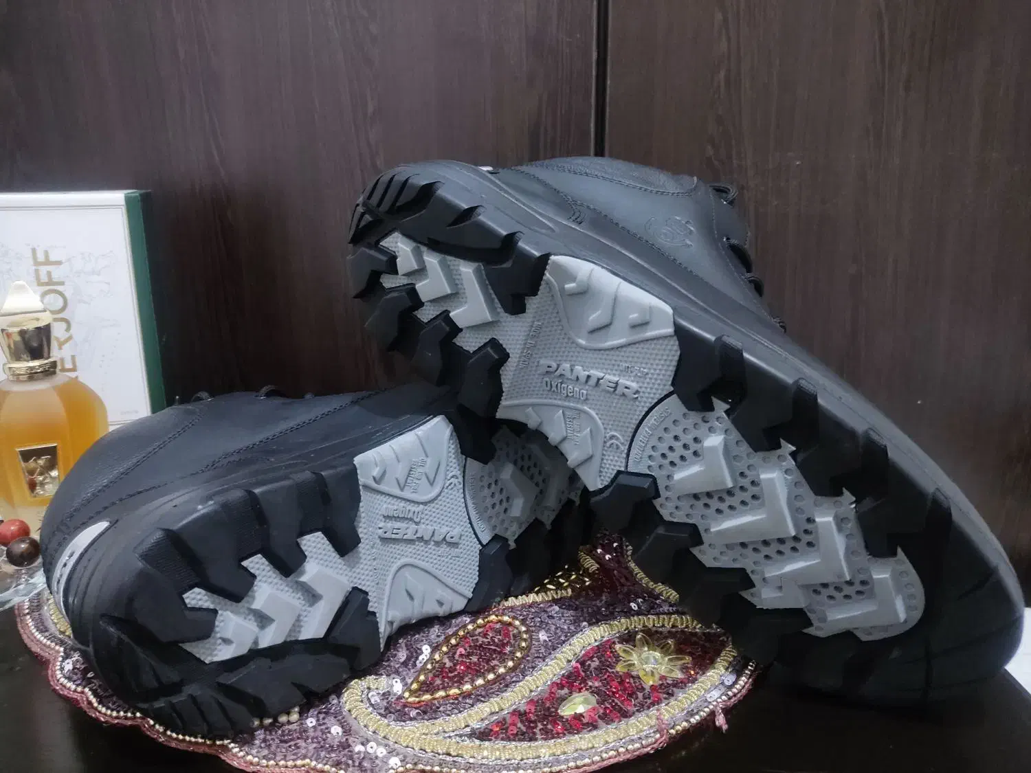 کفش نیم بوت اسپانیایی تمام چرم پنتر آکبند سایز ۴۴|کیف، کفش، کمربند|رشت, منظریه|دیوار